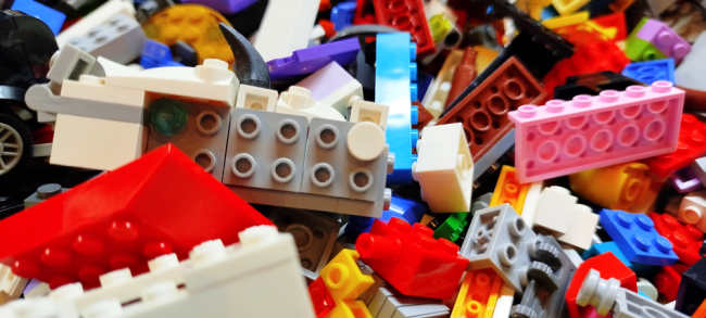 Lego mix / Hrabrna kostek